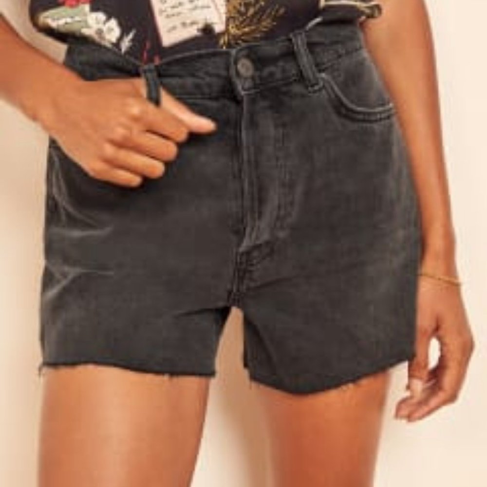 Reformation Charlie Shorts (in black)